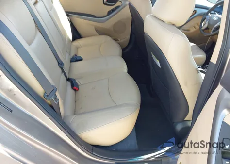 2013 Hyundai Elantra Limited from USA, damaged, VIN 5NPDH4AEXDH413645